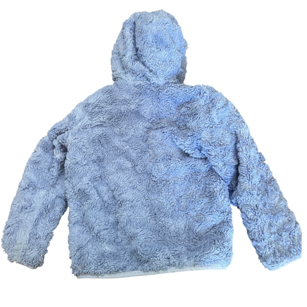 The North Face Toddler Reversible Andes Puffer Jacket Purple Lavender 5T Winter - Picture 3 of 8